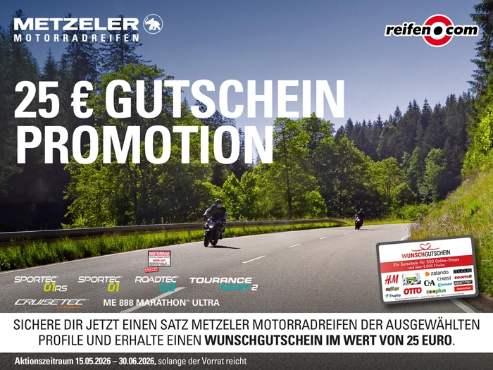 Metzeler - Wunschgutschein