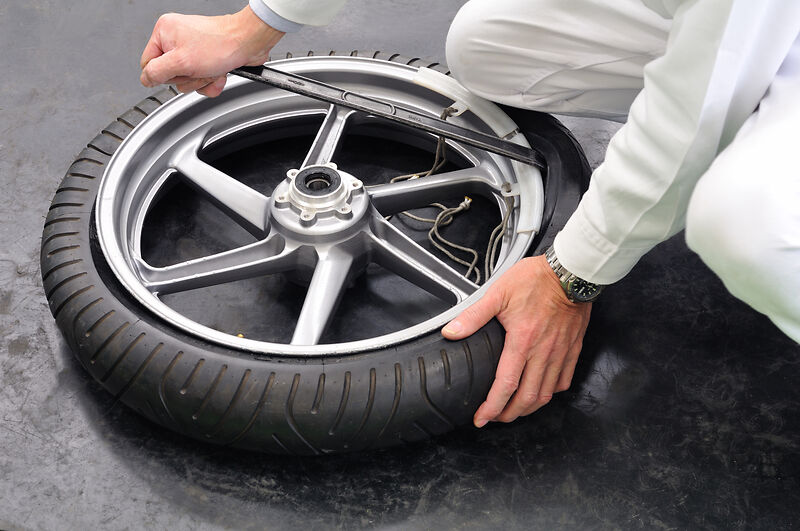 Profiltiefe Motorrad ungenügend