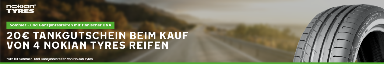 Nokian Tankgutschein Sommer 2026