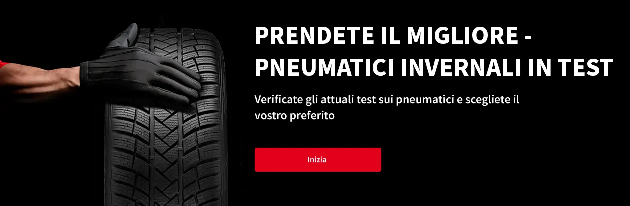 Test sugli pneumatici invernali