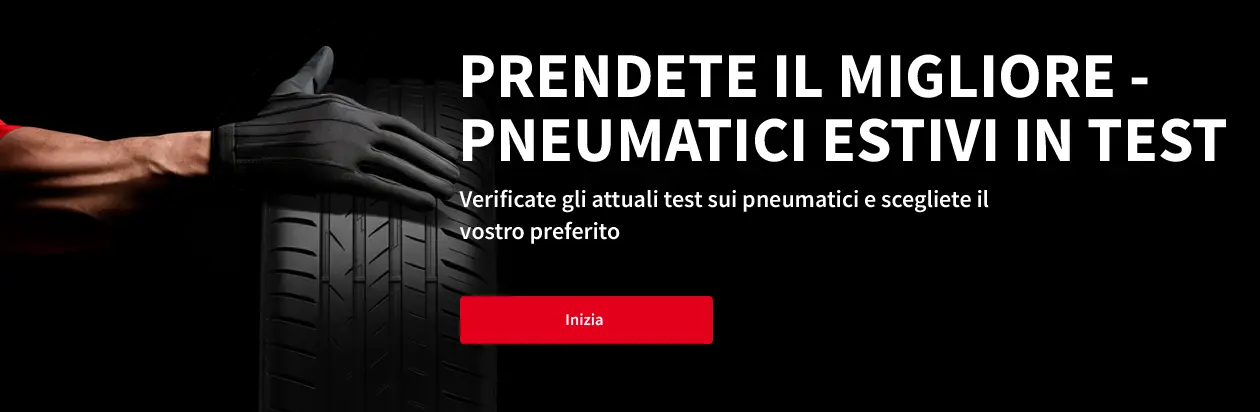 Test sui pneumatici estivi