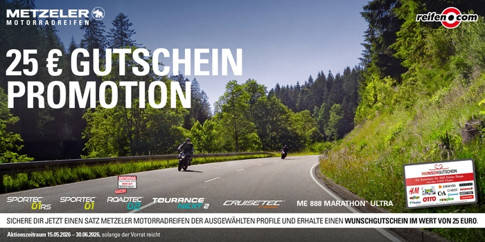 Metzeler Wunschgutschein 2026