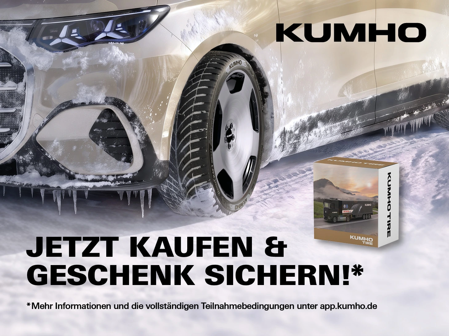 Kumho - Geschenk sichern