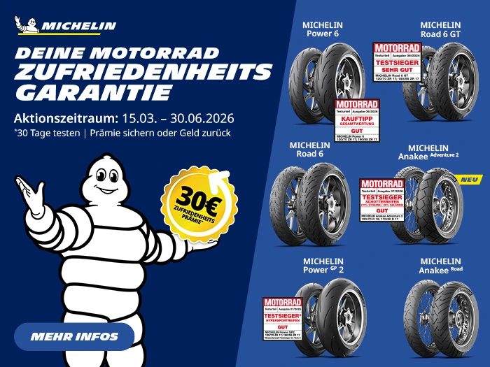 Michelin Moto - Cashback
