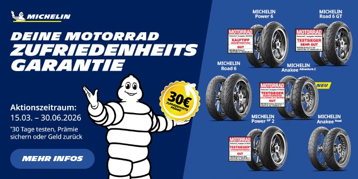 Michelin Moto - Cashback Sommer - 2026