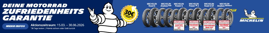 Michelin Moto - Cashback Sommer - 2026