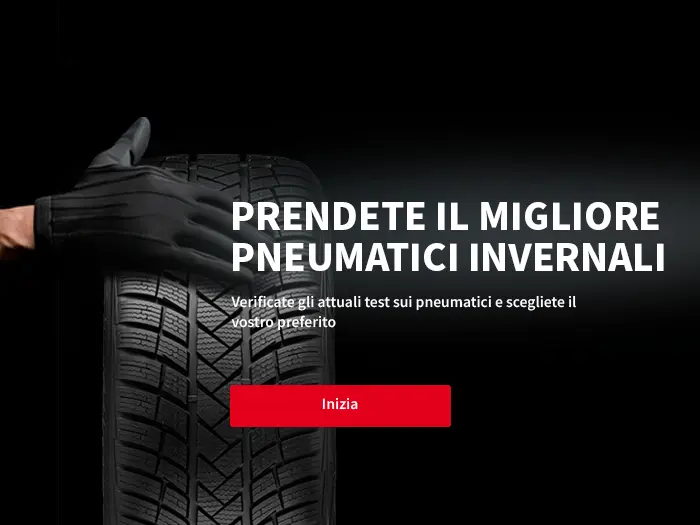 Test sugli pneumatici invernali