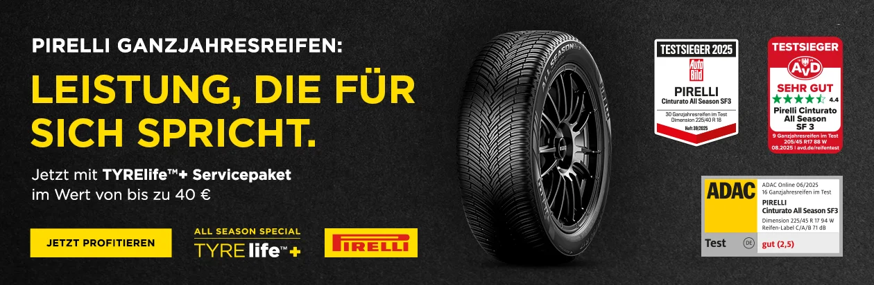 Pirelli - Service Check-Up sichern