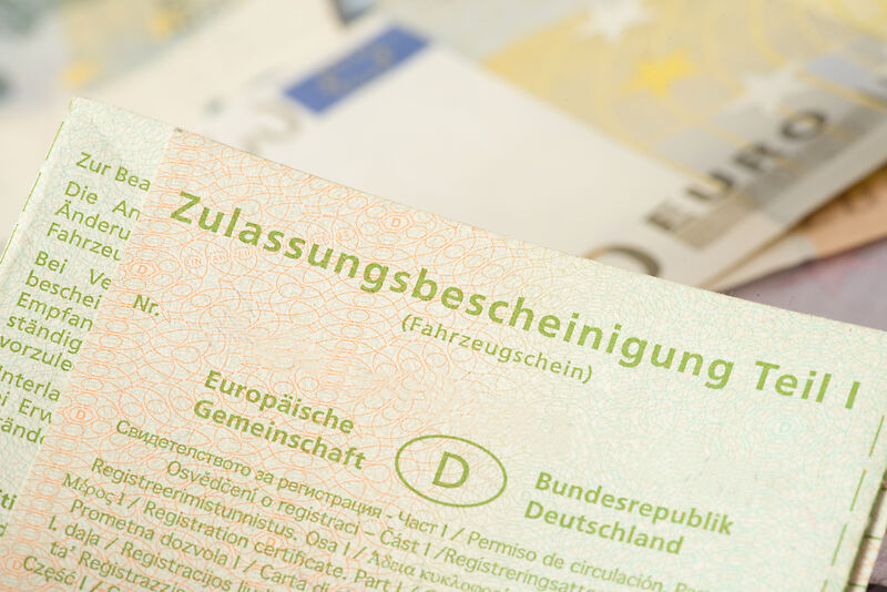 Zulassungsbescheinigung Teil 1