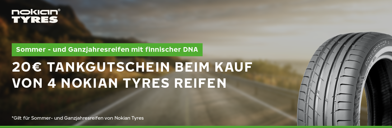 Nokian - Tankgutschein
