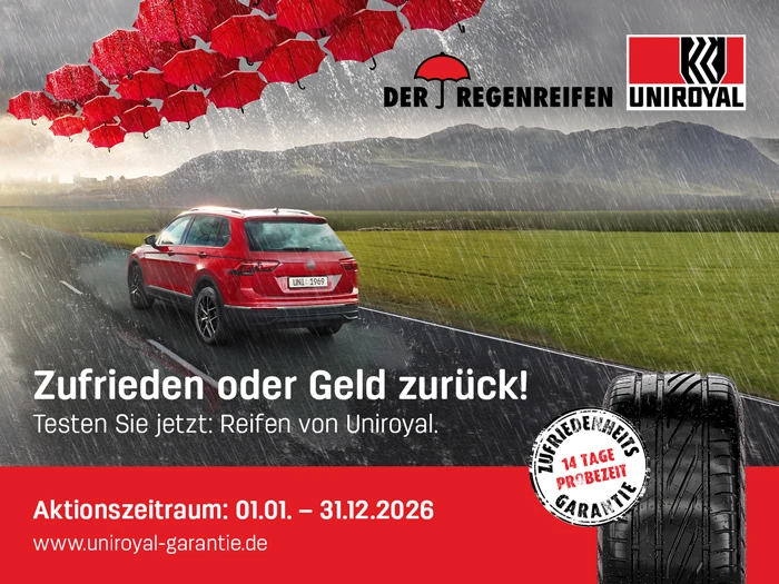 Uniroyal - Zufriedenheitsgarantie