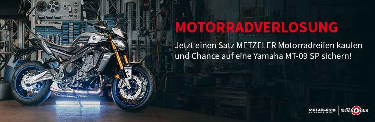 Gewinne eine YAMAHA MT-09 SP