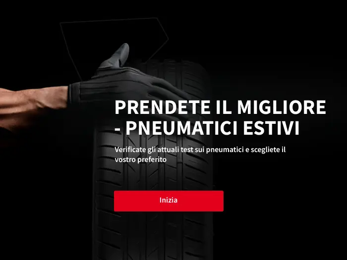 Test sui pneumatici estivi
