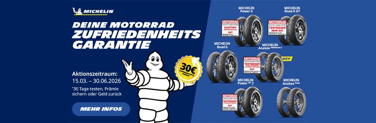 Michelin Moto - Cashback