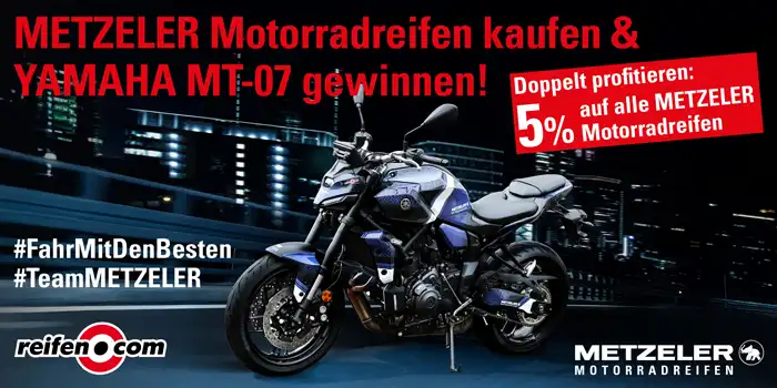 Metzeler Motoverlosung + 5 % 2025