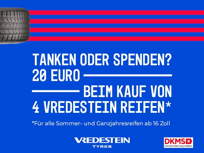 Vredestein - Tankgutschein