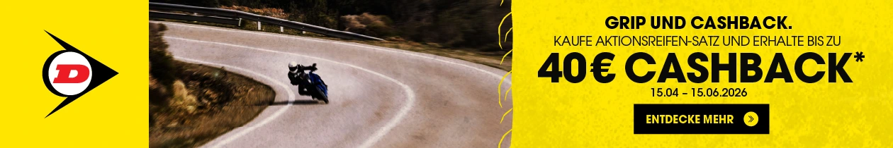Dunlop Moto Cashback Sommer 2026