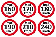 Winterreifen Aufkleber Geschwindigkeitsindex