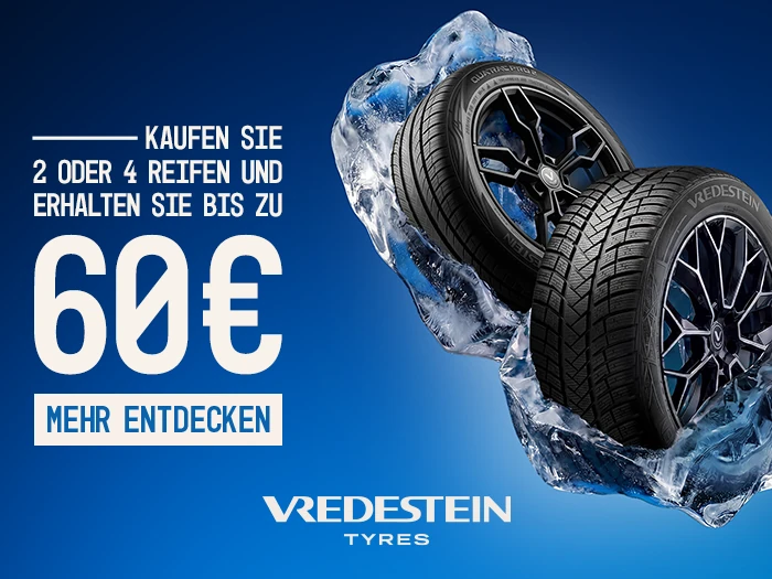 Vredestein - Prämie sichern