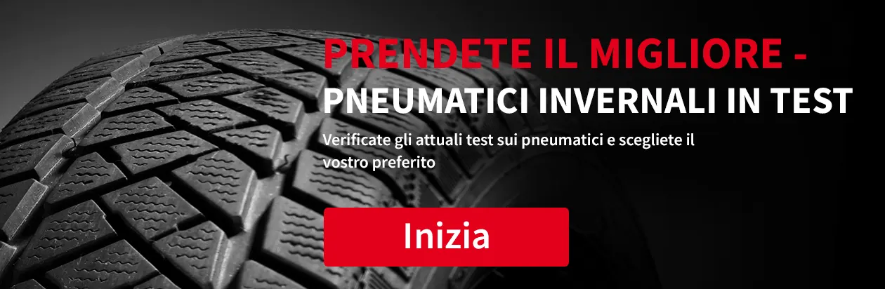 Test sui pneumatici invernali: i vincitori del test Test sui pneumatici invernali: i vincitori del test