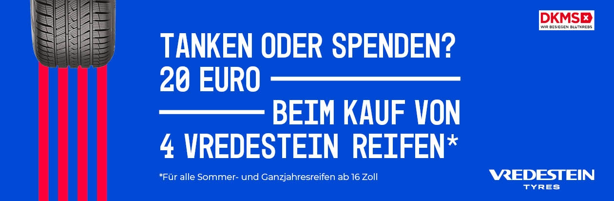 Vredestein - Tankgutschein