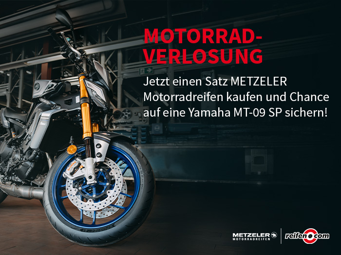 Gewinne eine YAMAHA MT-09 SP