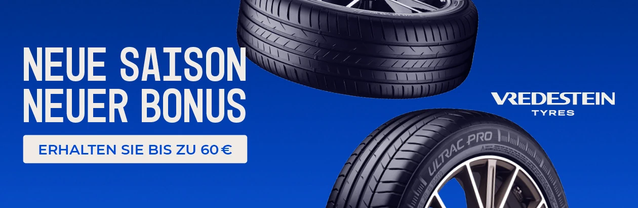 Vredestein - Prämie sichern