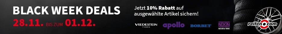 Black Week Reifen - 2025