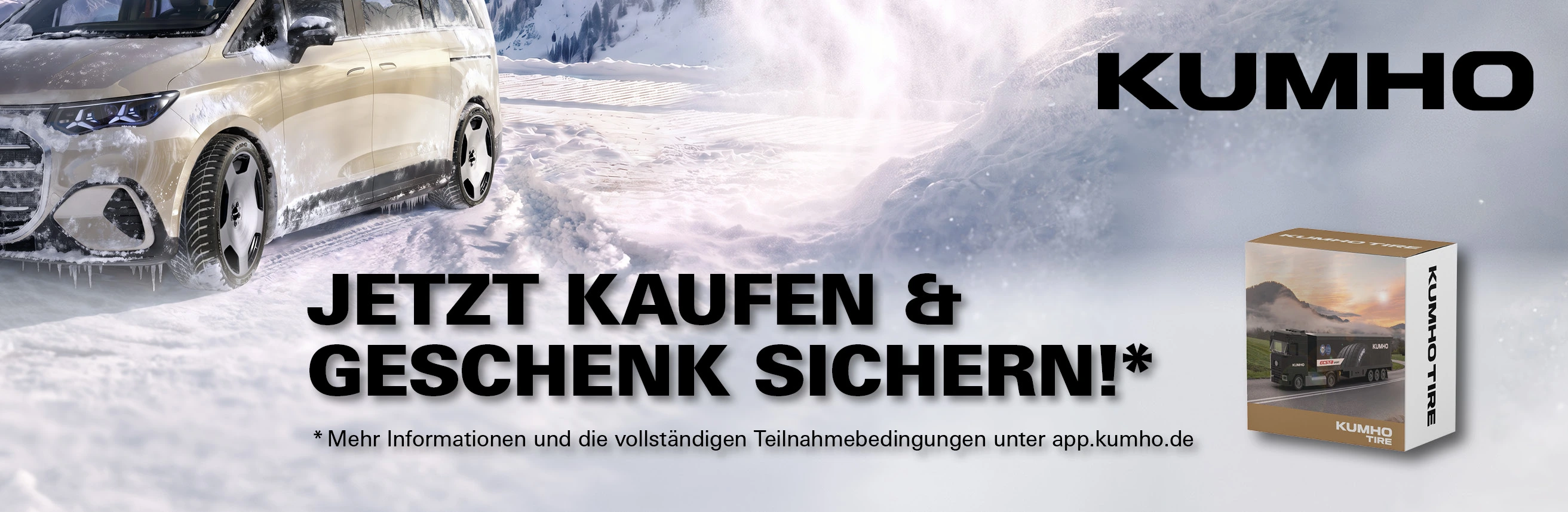 Kumho - Geschenk sichern
