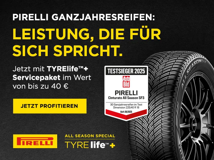 Pirelli - Service Check-Up sichern