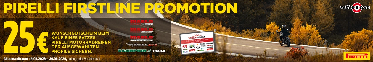 Pirelli Wunschgutschein 2026
